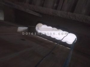 برش بتن جهت عبور تأسيسات ساختمان پنج طبقه (1)