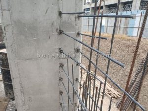 کاشت میلگرد بتن ساختمان سه طبقه (3)