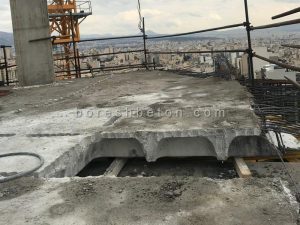 برش سقف با کرگیری پروژه نیایش (2)
