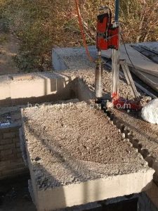 آزمایش مغزه گیری بتن (10)