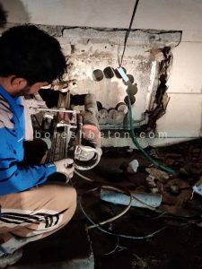 آزمایش مغزه گیری بتن (5)