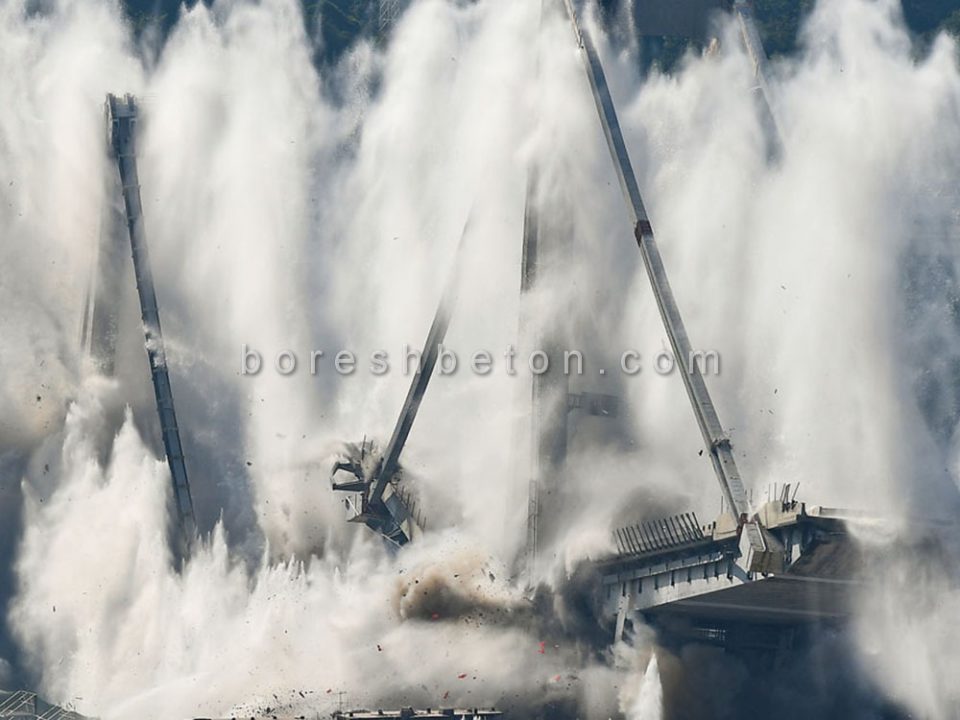 تخریب بتن با مواد منفجره